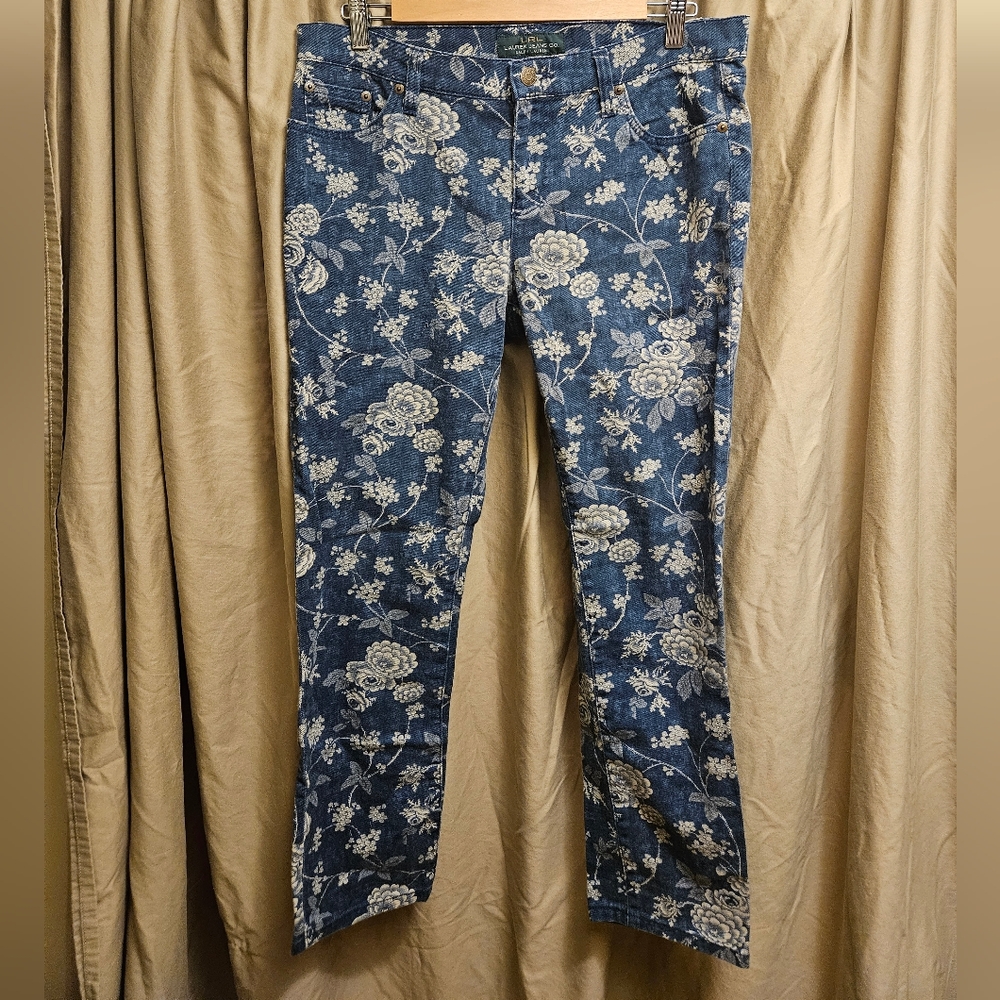 Lauren Ralph Lauren, Women's Size 10, Blue Jeans